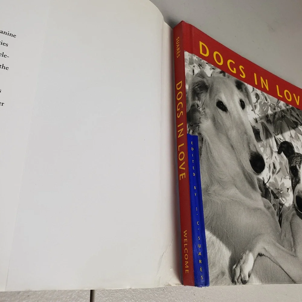 DOGS IN LOVE Hardcover Book JC Suares 1998 Vintage Photography Pet Gift